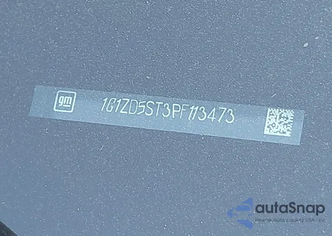 2023 Chevrolet Malibu Fwd 1Lt z USA, uszkodzony, nr VIN 1G1ZD5ST3PF113473